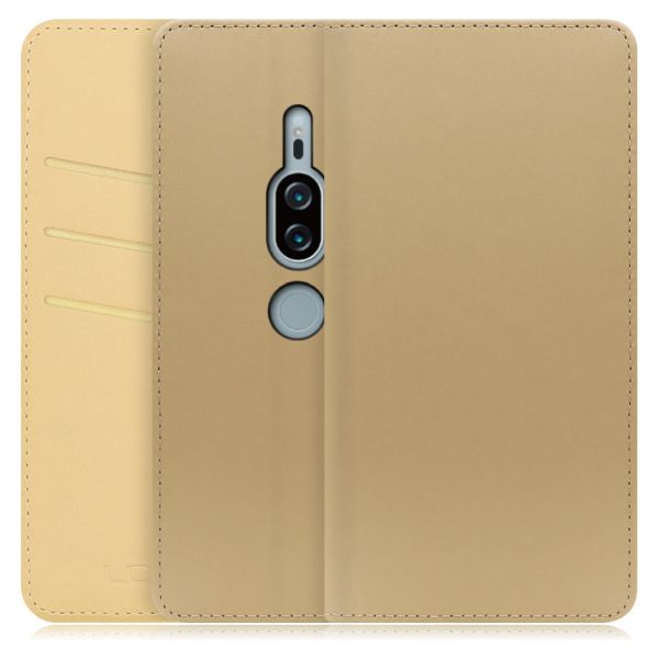 [ LOOF SKIN ] Xperia XZ2 Premium SO-04K / SOV38 xz2premium スマホケース ケース カバー 手帳型ケース カード収納 マグネット付き ベルトなし [ Xperia XZ2 Premium ]