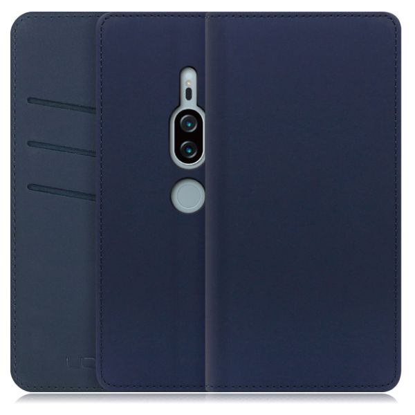 [ LOOF SKIN ] Xperia XZ2 Premium SO-04K / SOV38 xz2premium スマホケース ケース カバー 手帳型ケース カード収納 マグネット付き ベルトなし [ Xperia XZ2 Premium ]