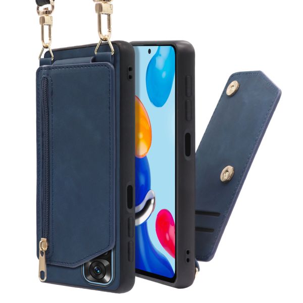 [ LOOF SHOULDER-FLIP ] Xiaomi Redmi Note 11 redminote11 note11 スマホケース 背面 ケース カバー ハードケース ショルダー スマホショルダー ストラップ 肩掛け 首掛け カード収納 [ Redmi Note 11 ]