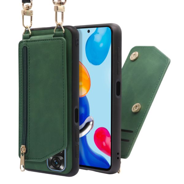 [ LOOF SHOULDER-FLIP ] Xiaomi Redmi Note 11 redminote11 note11 スマホケース 背面 ケース カバー ハードケース ショルダー スマホショルダー ストラップ 肩掛け 首掛け カード収納 [ Redmi Note 11 ]