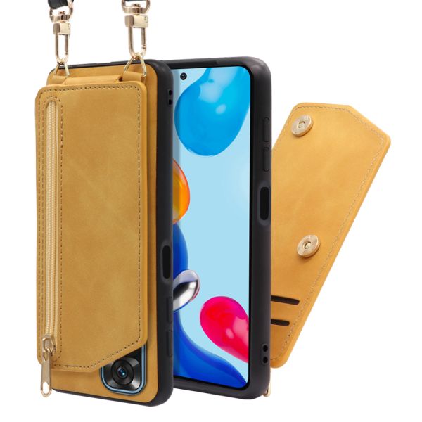 [ LOOF SHOULDER-FLIP ] Xiaomi Redmi Note 11 redminote11 note11 スマホケース 背面 ケース カバー ハードケース ショルダー スマホショルダー ストラップ 肩掛け 首掛け カード収納 [ Redmi Note 11 ]