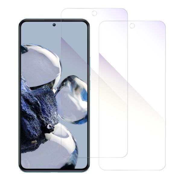 [2枚入り] LOOF 強化ソフトフィルム Xiaomi 12T Pro 12tpro 保護フィルム クリア/マット/ブルーライトカット/覗き見防止  簡単貼り付け 画面保護 ソフトフィルム 気泡なし 傷防止 割れ防止 [ Xiaomi 12T Pro ]