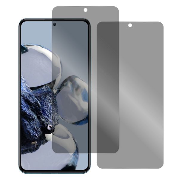 [2枚入り] LOOF 強化ソフトフィルム Xiaomi 12T Pro 12tpro 保護フィルム クリア/マット/ブルーライトカット/覗き見防止  簡単貼り付け 画面保護 ソフトフィルム 気泡なし 傷防止 割れ防止 [ Xiaomi 12T Pro ]