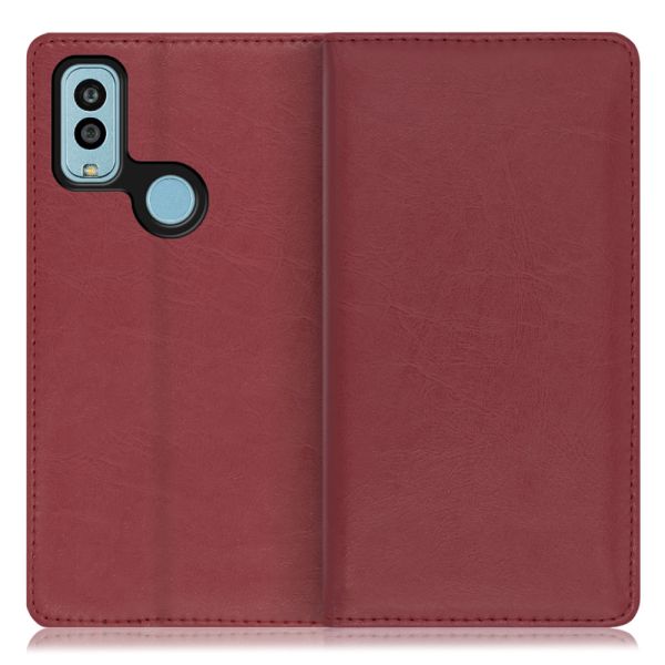 [ LOOF ROYALE ] Android One S10 AndroidOne S10 androidones10 S10-KC スマホケース ケース カバー 手帳型ケース カード収納 マグネット付き 本革 ベルトなし [ Android One S10 ]