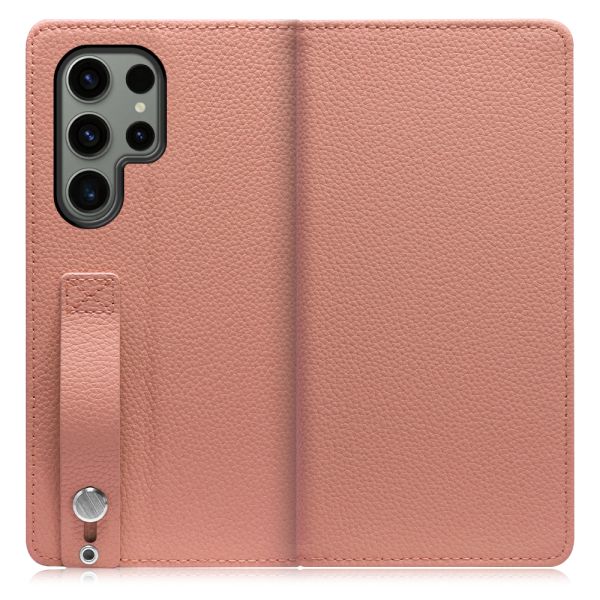 [ LOOF HOLD ] Galaxy S23 Ultra s23ultra スマホケース ケース カバー 手帳型ケース 背面ベルト カード収納 本革 マグネットなし [ Galaxy S23 Ultra ]