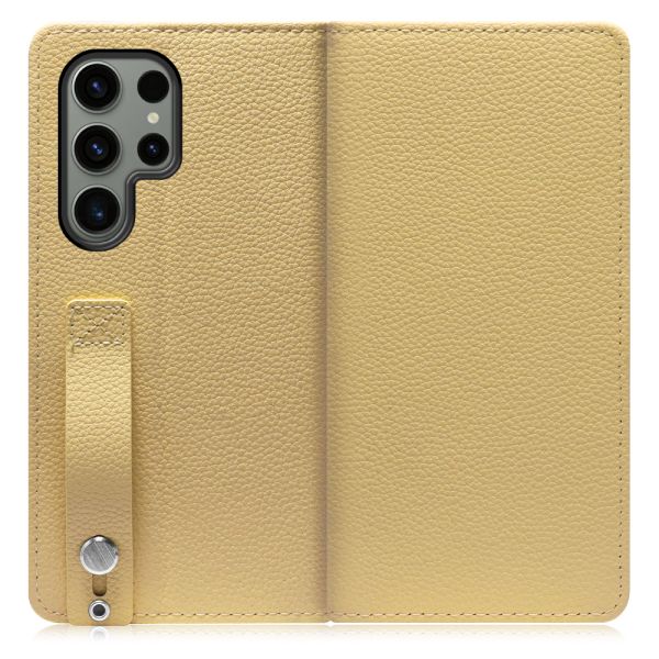 [ LOOF HOLD ] Galaxy S23 Ultra s23ultra スマホケース ケース カバー 手帳型ケース 背面ベルト カード収納 本革 マグネットなし [ Galaxy S23 Ultra ]