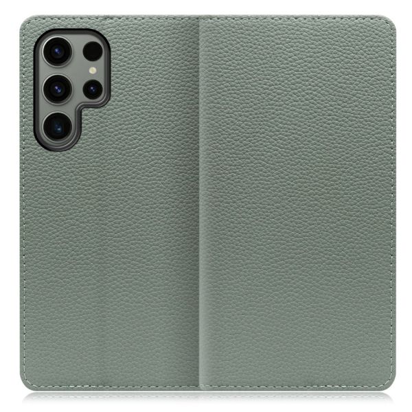 [ LOOF BOOK ] Galaxy S23 Ultra s23ultra スマホケース ケース カバー 手帳型ケース カード収納 本革 マグネットなし ベルトなし [ Galaxy S23 Ultra ]
