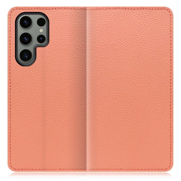 [ LOOF BOOK ] Galaxy S23 Ultra s23ultra スマホケース ケース カバー 手帳型ケース カード収納 本革 マグネットなし ベルトなし [ Galaxy S23 Ultra ]