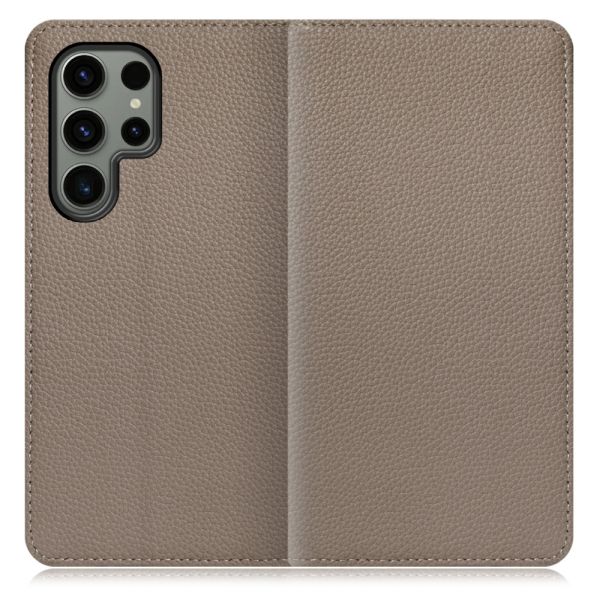 [ LOOF BOOK ] Galaxy S23 Ultra s23ultra スマホケース ケース カバー 手帳型ケース カード収納 本革 マグネットなし ベルトなし [ Galaxy S23 Ultra ]