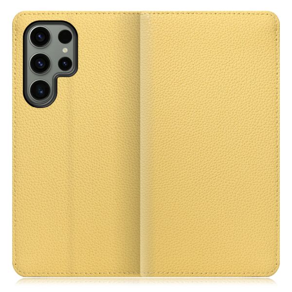 [ LOOF BOOK ] Galaxy S23 Ultra s23ultra スマホケース ケース カバー 手帳型ケース カード収納 本革 マグネットなし ベルトなし [ Galaxy S23 Ultra ]