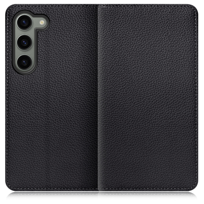 [ LOOF BOOK ] Galaxy S23  スマホケース ケース カバー 手帳型ケース カード収納 本革 マグネットなし ベルトなし [ Galaxy S23 ]