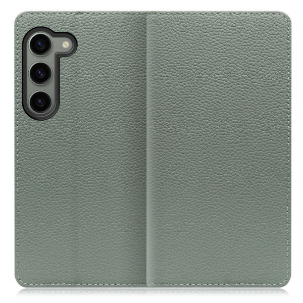 [ LOOF BOOK ] Galaxy S23  スマホケース ケース カバー 手帳型ケース カード収納 本革 マグネットなし ベルトなし [ Galaxy S23 ]