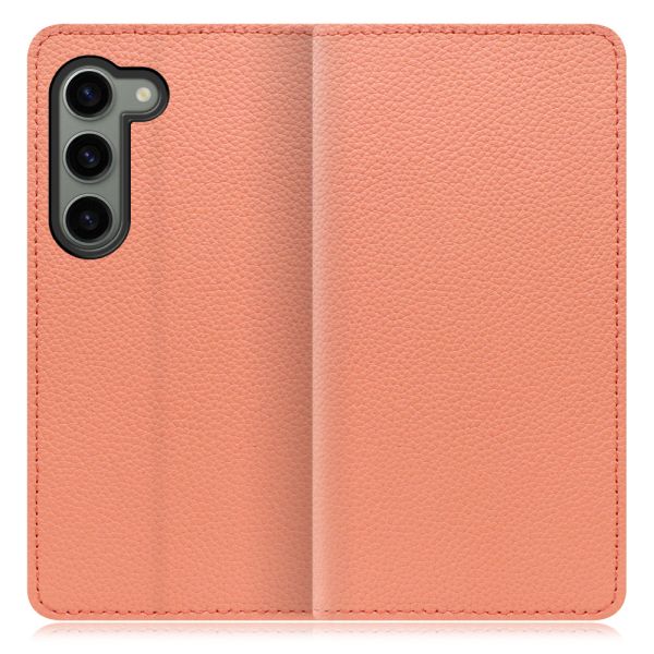 [ LOOF BOOK ] Galaxy S23  スマホケース ケース カバー 手帳型ケース カード収納 本革 マグネットなし ベルトなし [ Galaxy S23 ]