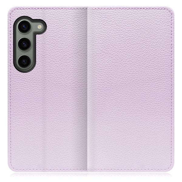 [ LOOF BOOK ] Galaxy S23  スマホケース ケース カバー 手帳型ケース カード収納 本革 マグネットなし ベルトなし [ Galaxy S23 ]