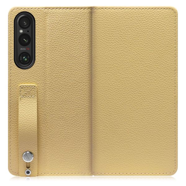 [ LOOF HOLD ] Xperia 1 V 1V xperia1V スマホケース ケース カバー 手帳型ケース 背面ベルト カード収納 本革 マグネットなし [ Xperia 1 V ]