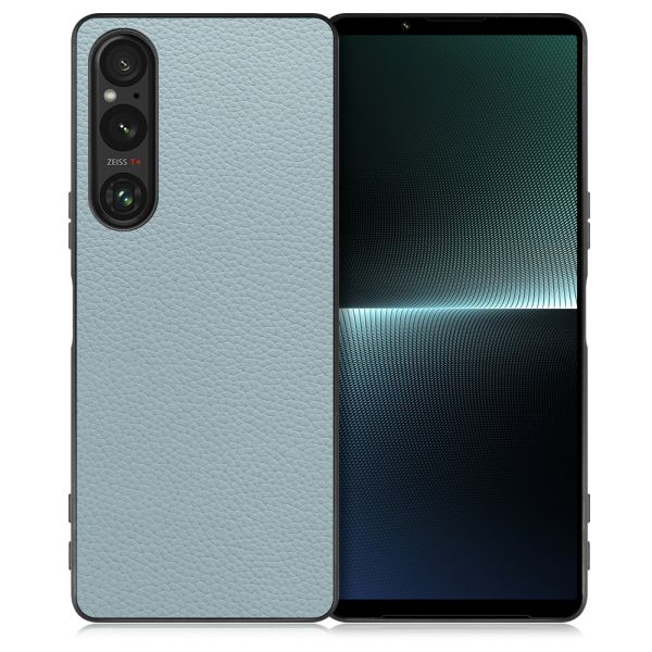 [ LOOF LUXURY-SHELL ] Xperia 1 V 1V xperia1V スマホケース 背面 ケース カバー ハードケース 本革 ストラップホール [ Xperia 1 V ]