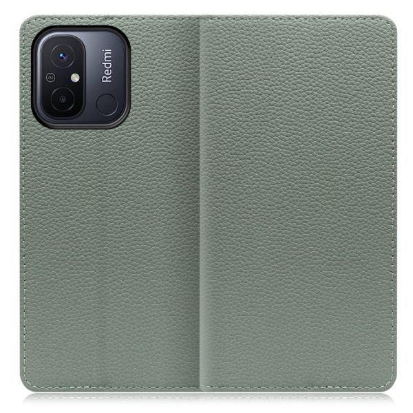 [ LOOF BOOK ] Xiaomi Redmi 12C Redmi12C スマホケース ケース カバー 手帳型ケース カード収納 本革 マグネットなし ベルトなし [ Xiaomi Redmi 12C ]