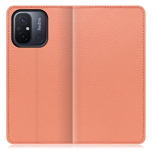 [ LOOF BOOK ] Xiaomi Redmi 12C Redmi12C スマホケース ケース カバー 手帳型ケース カード収納 本革 マグネットなし ベルトなし [ Xiaomi Redmi 12C ]