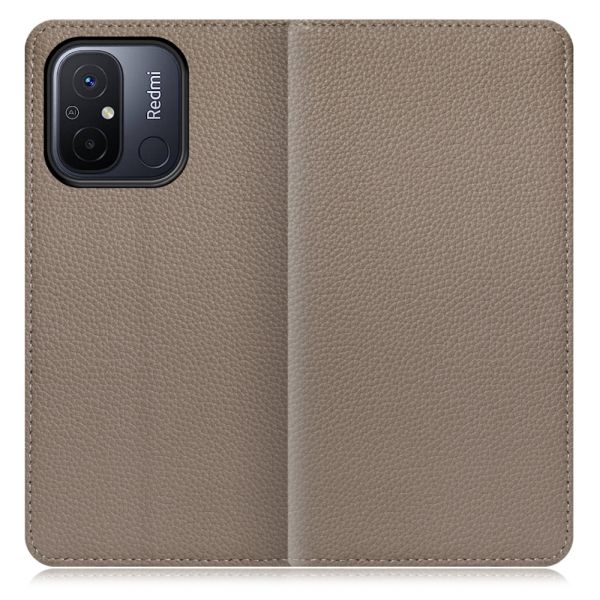 [ LOOF BOOK ] Xiaomi Redmi 12C Redmi12C スマホケース ケース カバー 手帳型ケース カード収納 本革 マグネットなし ベルトなし [ Xiaomi Redmi 12C ]