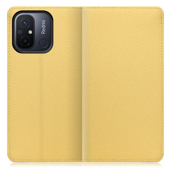 [ LOOF BOOK ] Xiaomi Redmi 12C Redmi12C スマホケース ケース カバー 手帳型ケース カード収納 本革 マグネットなし ベルトなし [ Xiaomi Redmi 12C ]