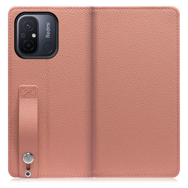 [ LOOF HOLD ] Xiaomi Redmi 12C Redmi12C スマホケース ケース カバー 手帳型ケース 背面ベルト カード収納 本革 マグネットなし [ Xiaomi Redmi 12C ]