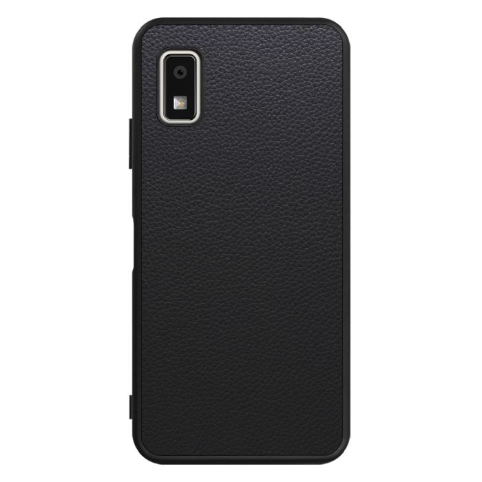 [ LOOF LUXURY-SHELL ] AQUOS wish3 SH-53D / A303SH / A302SH  スマホケース 背面 ケース カバー ハードケース 本革 ストラップホール [ AQUOS wish3 ]