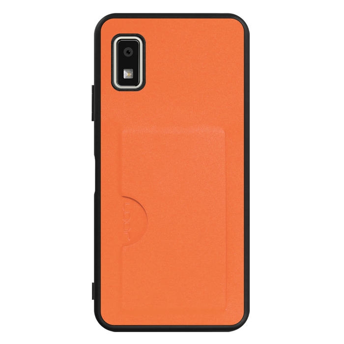 [ LOOF SKIN SLIM-SLOT ] AQUOS wish3 SH-53D / A303SH / A302SH  スマホケース 背面 ケース カバー ハードケース カード収納 PUレザー ストラップホール [ AQUOS wish3 ]