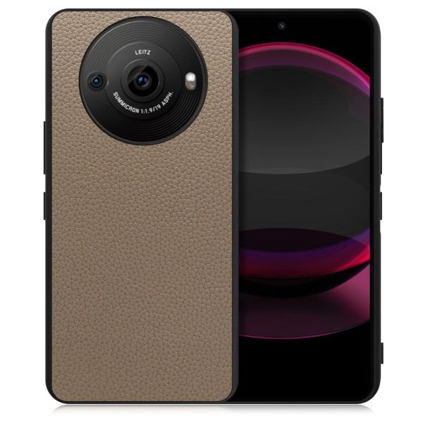 [ LOOF LUXURY-SHELL ] AQUOS R8 pro SH-51D R8pro AQUOSR8pro スマホケース 背面 ケース カバー ハードケース 本革 ストラップホール [ AQUOS R8 pro ]