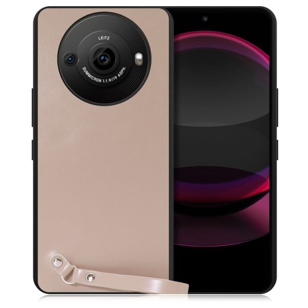 [ LOOF MACARON-SHELL ] AQUOS R8 pro SH-51D R8pro AQUOSR8pro スマホケース 背面 ケース カバー ハードケース ストラップ付き 本革 ストラップホール [ AQUOS R8 pro ]