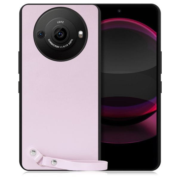 [ LOOF MACARON-SHELL ] AQUOS R8 pro SH-51D R8pro AQUOSR8pro スマホケース 背面 ケース カバー ハードケース ストラップ付き 本革 ストラップホール [ AQUOS R8 pro ]