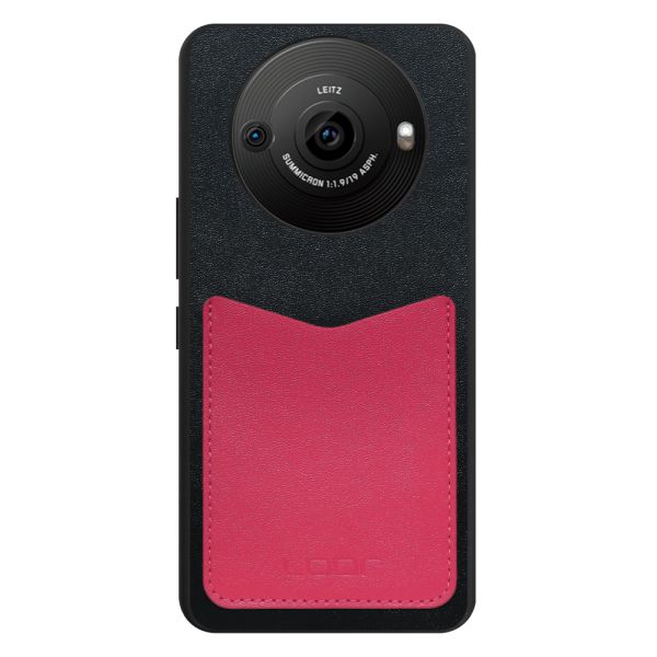 [ LOOF PASS-SHELL ] AQUOS R8 pro SH-51D R8pro AQUOSR8pro スマホケース 背面 ケース カバー ハードケース カード収納 カードホルダー ストラップホール [ AQUOS R8 pro ]