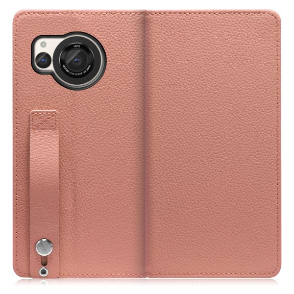 [ LOOF HOLD ] AQUOS R8 SH-52D AQUOSR8 スマホケース ケース カバー 手帳型ケース 背面ベルト カード収納 本革 マグネットなし [ AQUOS R8 ]