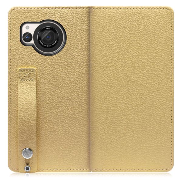 [ LOOF HOLD ] AQUOS R8 SH-52D AQUOSR8 スマホケース ケース カバー 手帳型ケース 背面ベルト カード収納 本革 マグネットなし [ AQUOS R8 ]