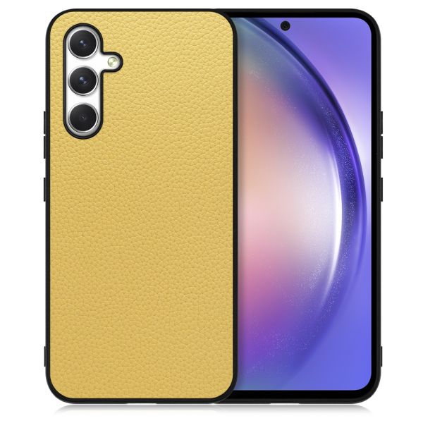 [ LOOF LUXURY-SHELL ] Galaxy A54 5G  スマホケース 背面 ケース カバー ハードケース 本革 ストラップホール [ Galaxy A54 5G ]