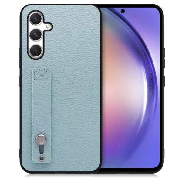 [ LOOF HOLD-SHELL ]   スマホケース 背面 ケース カバー ハードケース 背面ベルト 本革 ストラップホール [  ]
