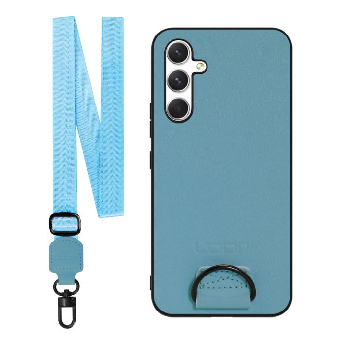 [ LOOF STRAP-SHELL ] Galaxy A54 5G  スマホケース 背面 ケース カバー ハードケース ショルダー スマホショルダー ハンドストラップ  本革 [ Galaxy A54 5G ]