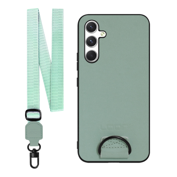 [ LOOF STRAP-SHELL ] Galaxy A54 5G  スマホケース 背面 ケース カバー ハードケース ショルダー スマホショルダー ハンドストラップ  本革 [ Galaxy A54 5G ]