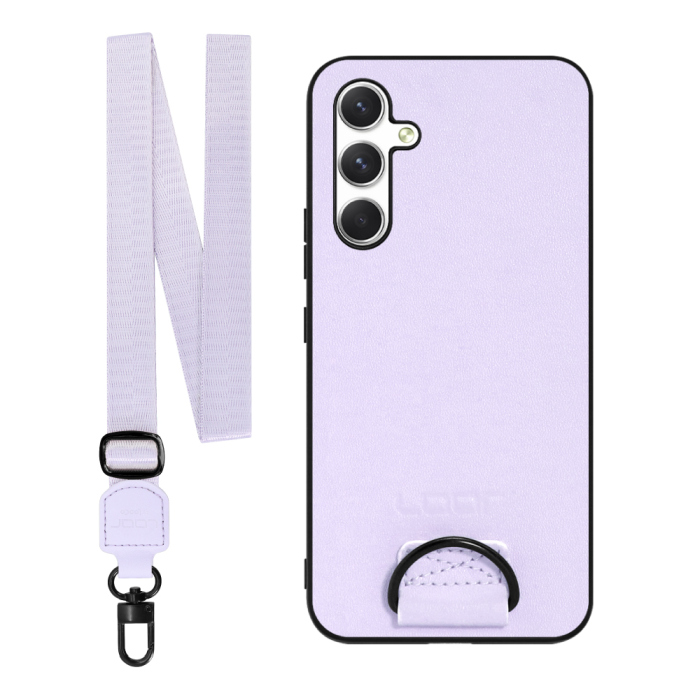 [ LOOF STRAP-SHELL ] Galaxy A54 5G  スマホケース 背面 ケース カバー ハードケース ショルダー スマホショルダー ハンドストラップ  本革 [ Galaxy A54 5G ]
