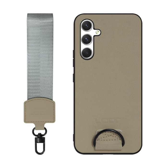 [ LOOF STRAP-SHELL ] Galaxy A54 5G  スマホケース 背面 ケース カバー ハードケース ショルダー スマホショルダー ハンドストラップ  本革 [ Galaxy A54 5G ]