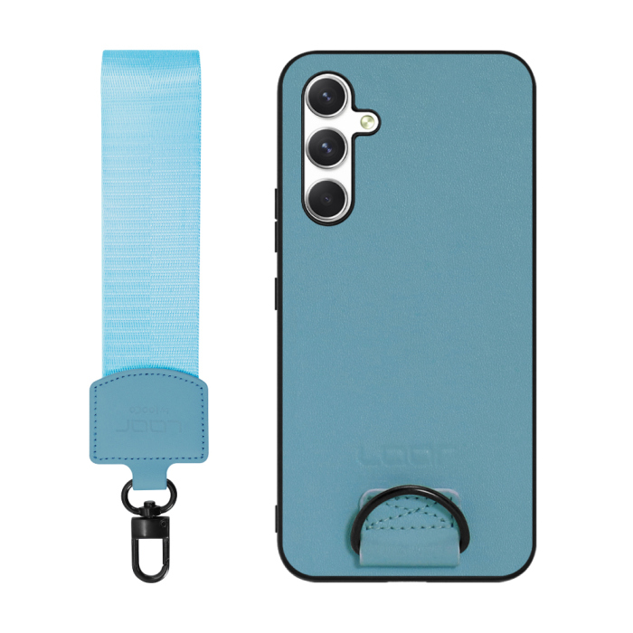 [ LOOF STRAP-SHELL ] Galaxy A54 5G  スマホケース 背面 ケース カバー ハードケース ショルダー スマホショルダー ハンドストラップ  本革 [ Galaxy A54 5G ]