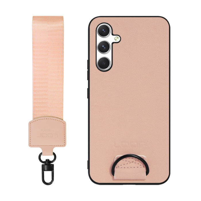 [ LOOF STRAP-SHELL ] Galaxy A54 5G  スマホケース 背面 ケース カバー ハードケース ショルダー スマホショルダー ハンドストラップ  本革 [ Galaxy A54 5G ]