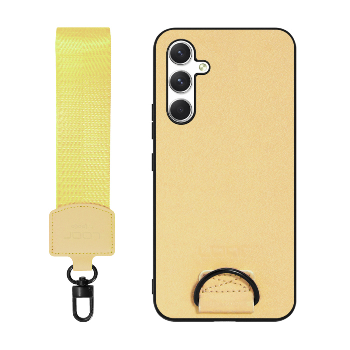 [ LOOF STRAP-SHELL ] Galaxy A54 5G  スマホケース 背面 ケース カバー ハードケース ショルダー スマホショルダー ハンドストラップ  本革 [ Galaxy A54 5G ]