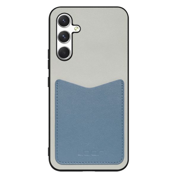 [ LOOF PASS-SHELL ] Galaxy A54 5G スマホケース 背面 ケース カバー ハードケース カード収納 カードホルダー ストラップホール [ Galaxy A54 5G ]
