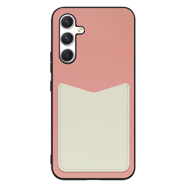 [ LOOF PASS-SHELL ] Galaxy A54 5G スマホケース 背面 ケース カバー ハードケース カード収納 カードホルダー ストラップホール [ Galaxy A54 5G ]