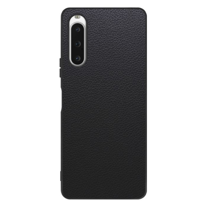 [ LOOF LUXURY-SHELL ] Xperia 10 V SOG11 / SO-52D 10V xperia10V スマホケース 背面 ケース カバー ハードケース 本革 ストラップホール [ Xperia 10 V ]