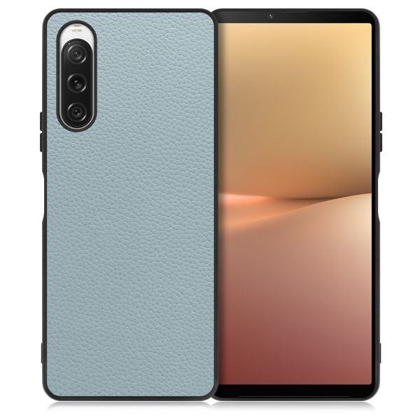 [ LOOF LUXURY-SHELL ] Xperia 10 V SOG11 / SO-52D 10V xperia10V スマホケース 背面 ケース カバー ハードケース 本革 ストラップホール [ Xperia 10 V ]