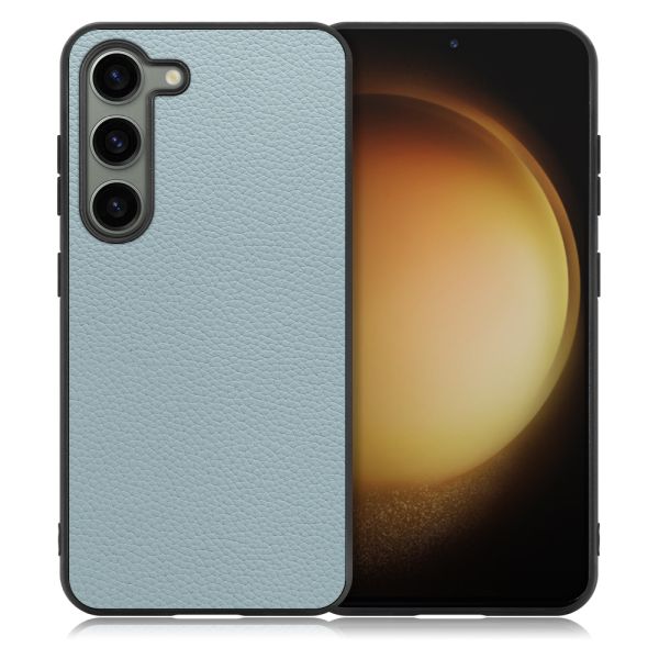 [ LOOF LUXURY-SHELL ] Galaxy S23  スマホケース 背面 ケース カバー ハードケース 本革 ストラップホール [ Galaxy S23 ]