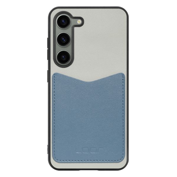 [ LOOF PASS-SHELL ] Galaxy S23 スマホケース 背面 ケース カバー ハードケース カード収納 カードホルダー ストラップホール [ Galaxy S23 ]