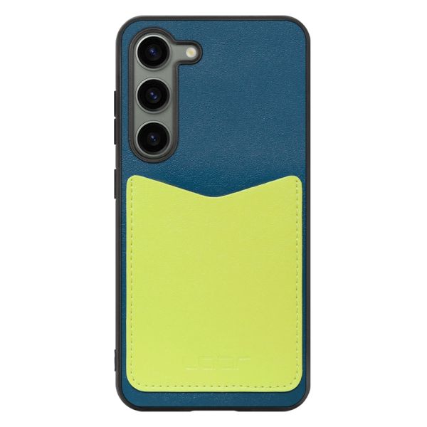[ LOOF PASS-SHELL ] Galaxy S23 スマホケース 背面 ケース カバー ハードケース カード収納 カードホルダー ストラップホール [ Galaxy S23 ]