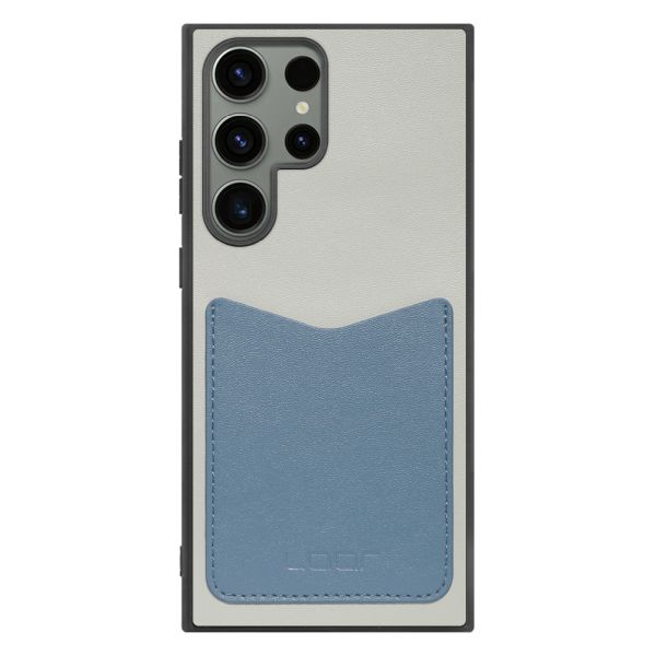 [ LOOF PASS-SHELL ] Galaxy S23 Ultra s23ultra スマホケース 背面 ケース カバー ハードケース カード収納 カードホルダー ストラップホール [ Galaxy S23 Ultra ]